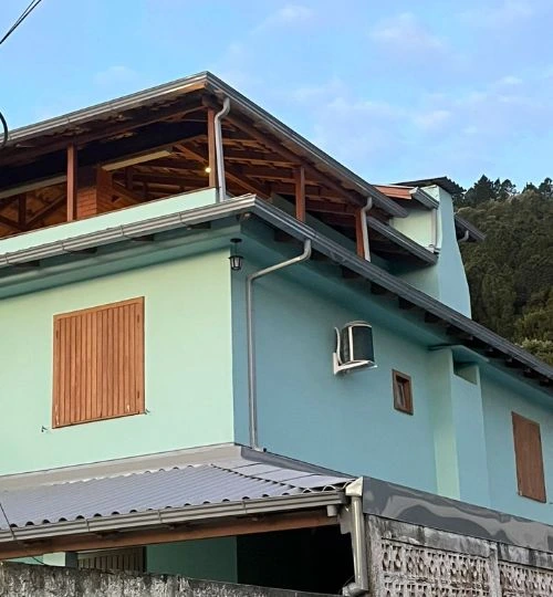 Instalação de calhas 6